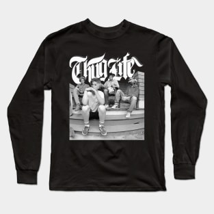 Thug Life Girls Long Sleeve T-Shirt